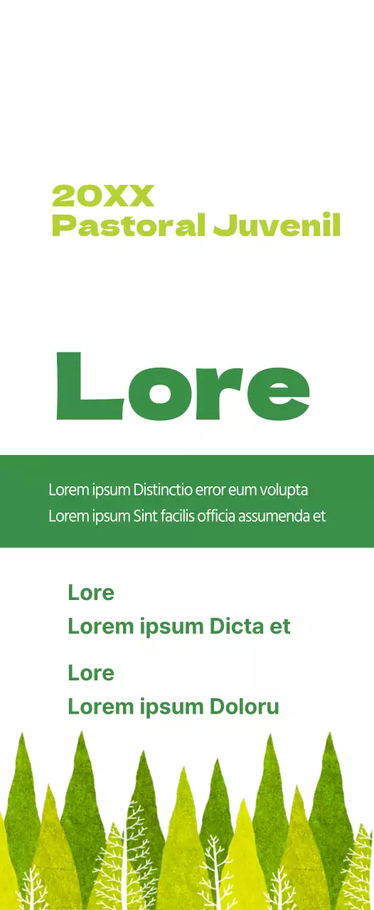 Informações sobre o retiro de verão da igreja verde-limão e verde