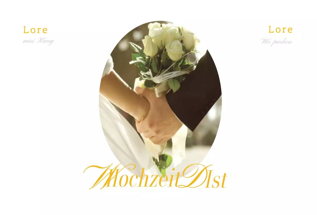 Hochzeitseinladungen mit einem weichen Kurvenkonzept