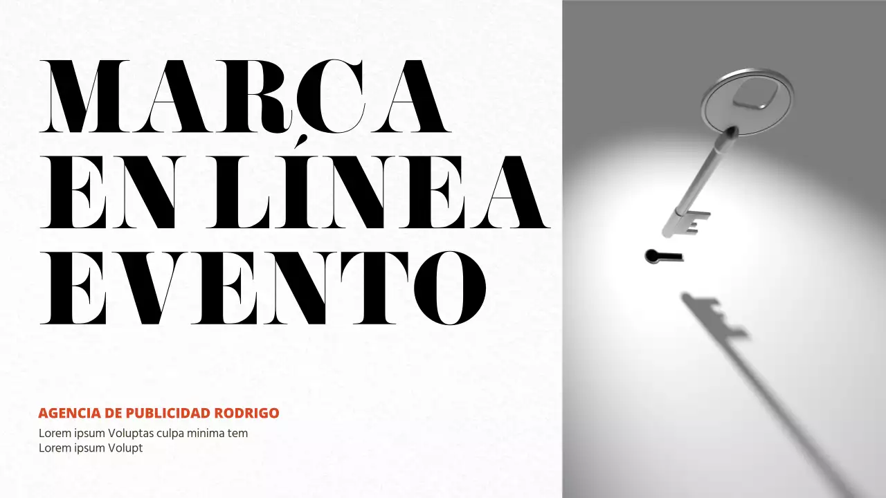 Propuesta de evento en línea para promocionar la familia de canales de la marca Grey