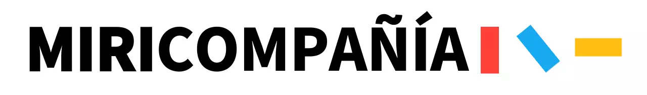 Símbolo negro y colorido de estilo sencillo para la promoción de empresas