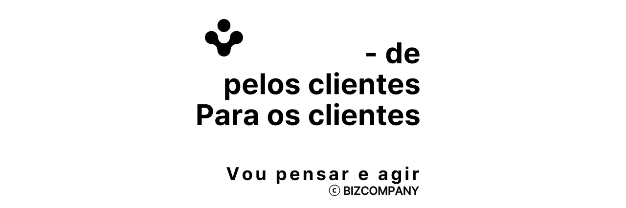 Estrutura de texto com um logótipo simbólico simples Estilo de alinhamento Material promocional que destaca um slogan empresarial
