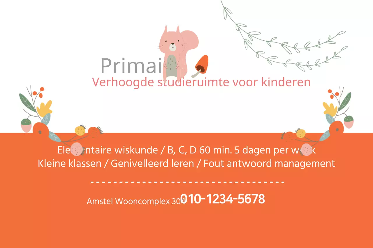 Verhoogde studieruimte voor kinderen