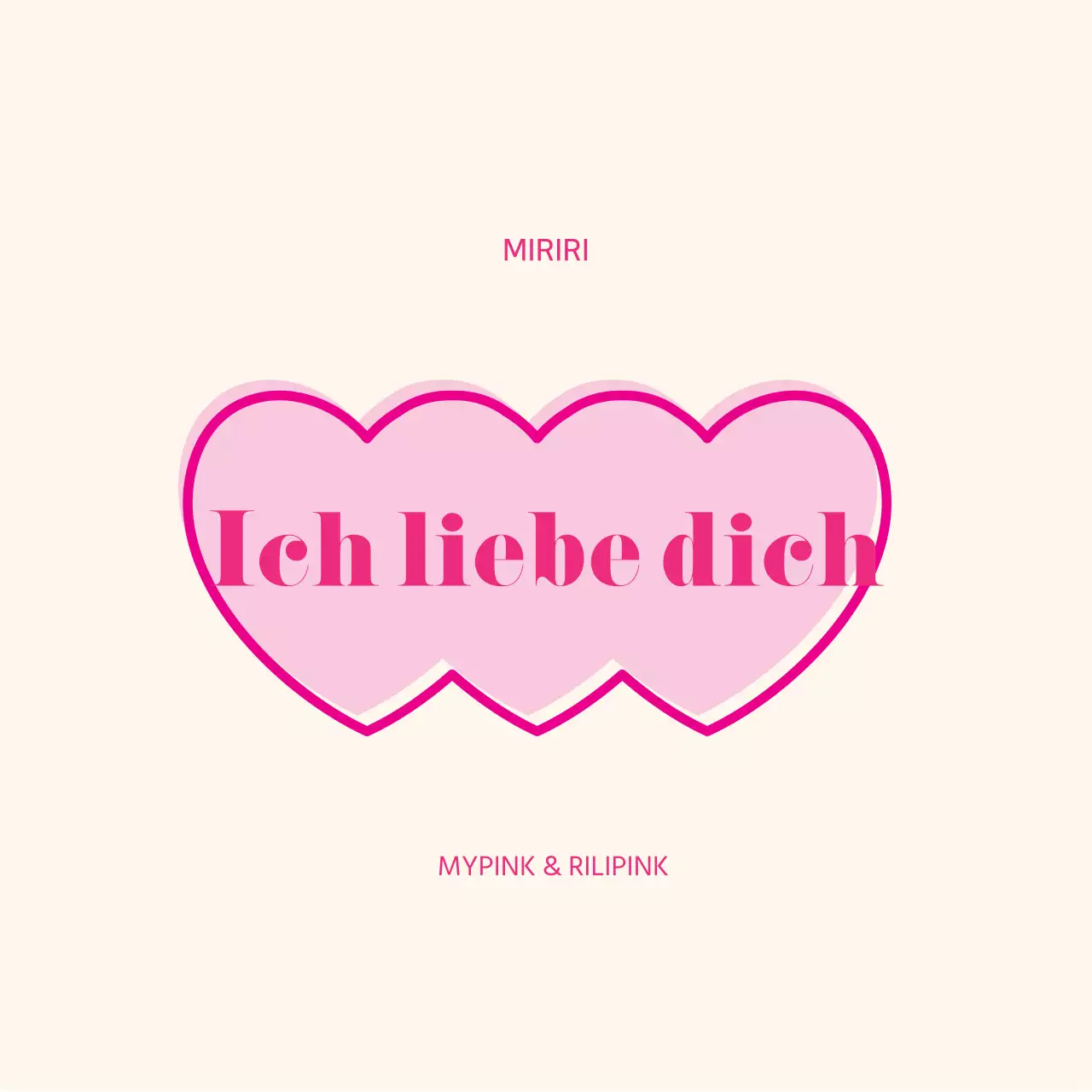 Teenager-Design mit rosa Herzen und Teenager-Atmosphäre