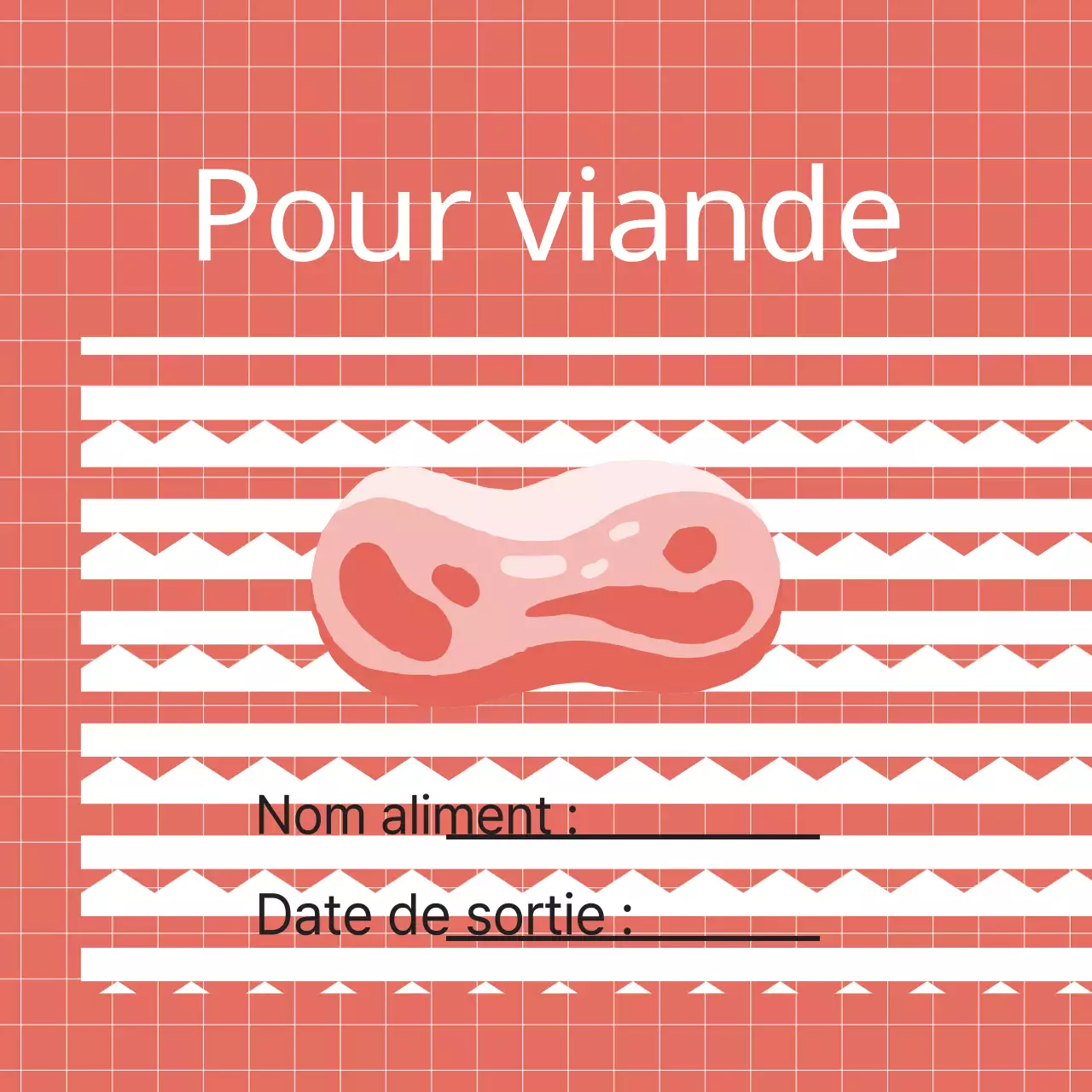 Pour la viande