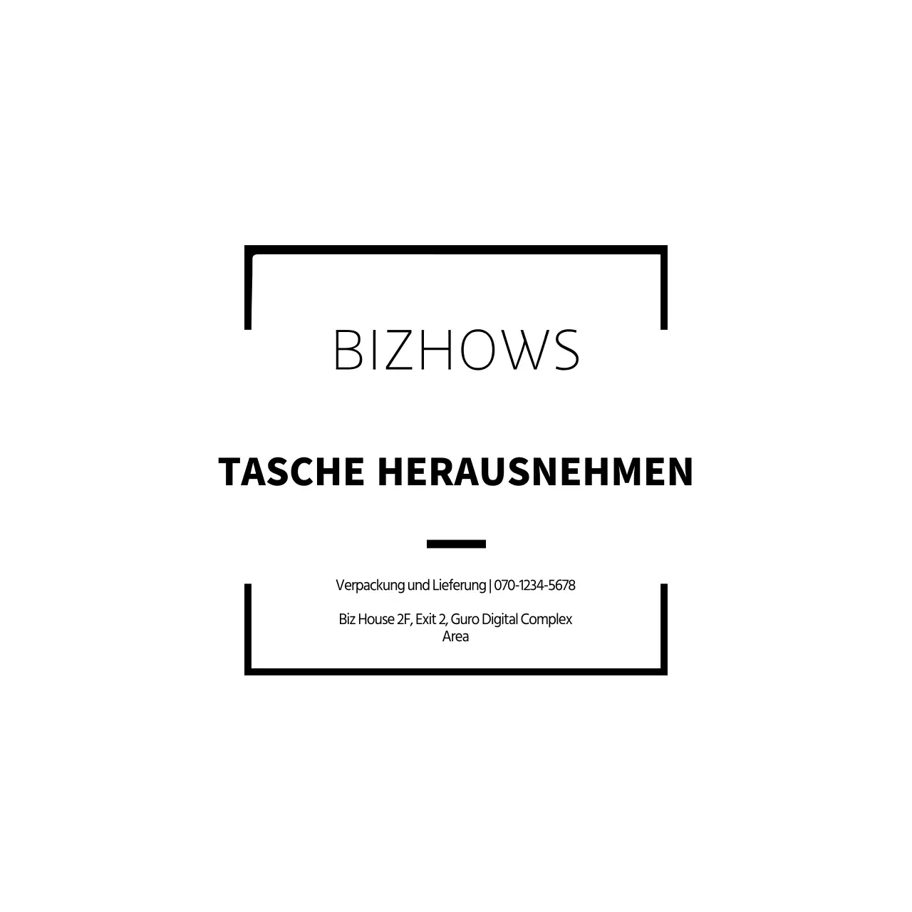 Plastiktüten zum Mitnehmen