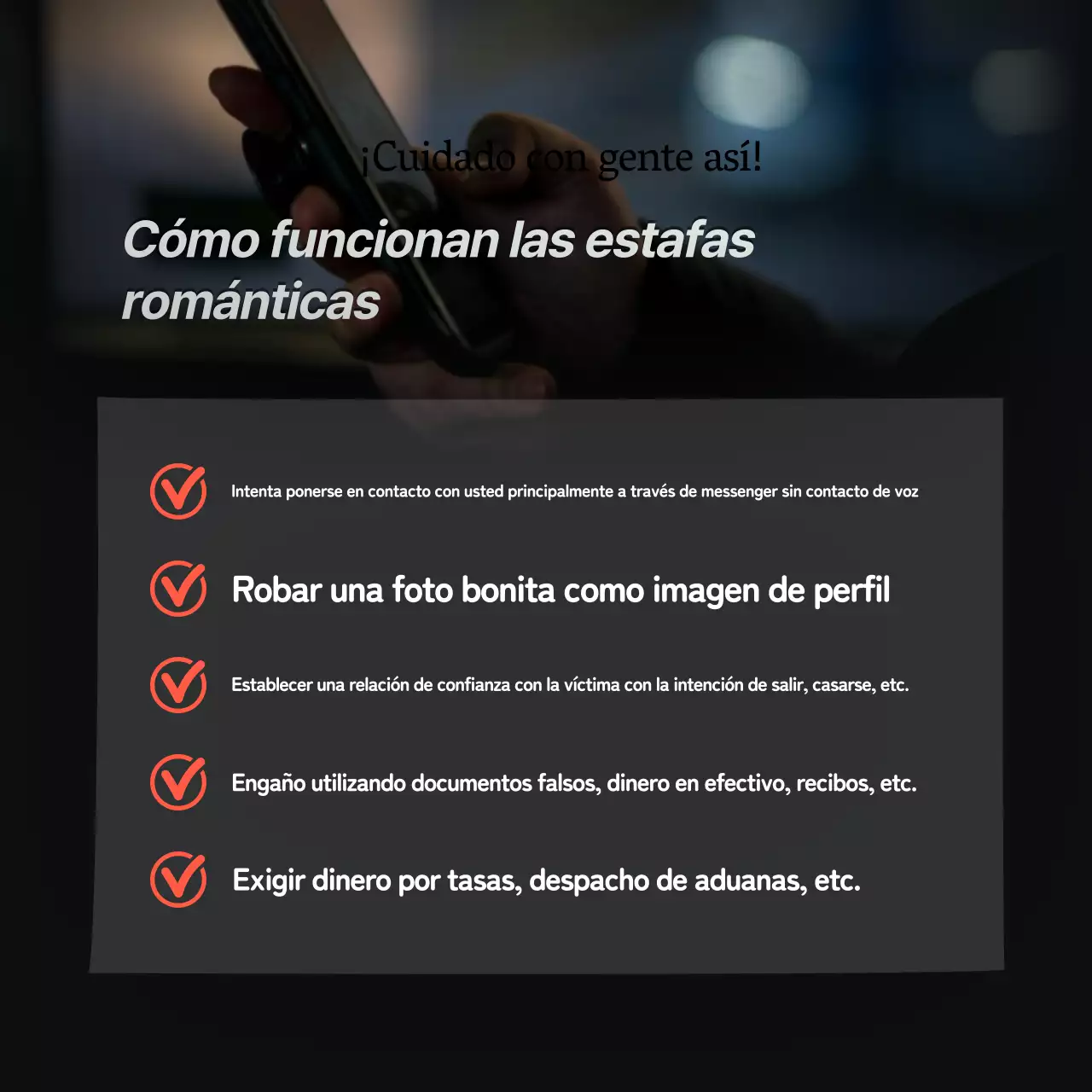 Cómo enfrentarse al nuevo delito de las estafas románticas de temática oscura