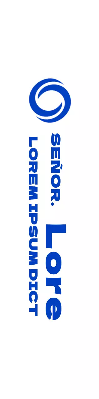 Promocione su banco con un logotipo sencillo en un concepto bancario azul