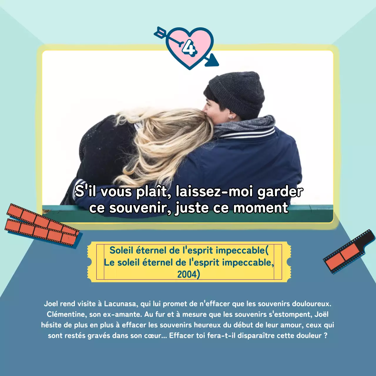 Inspiré d'un concept de film d'amour violet