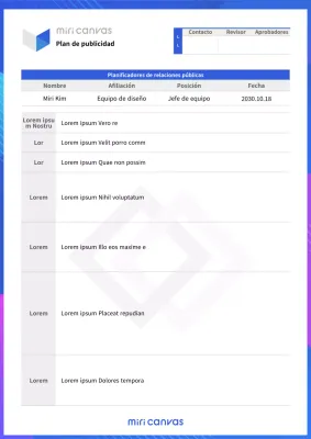 Una cubierta de lanzamiento azul y limpia