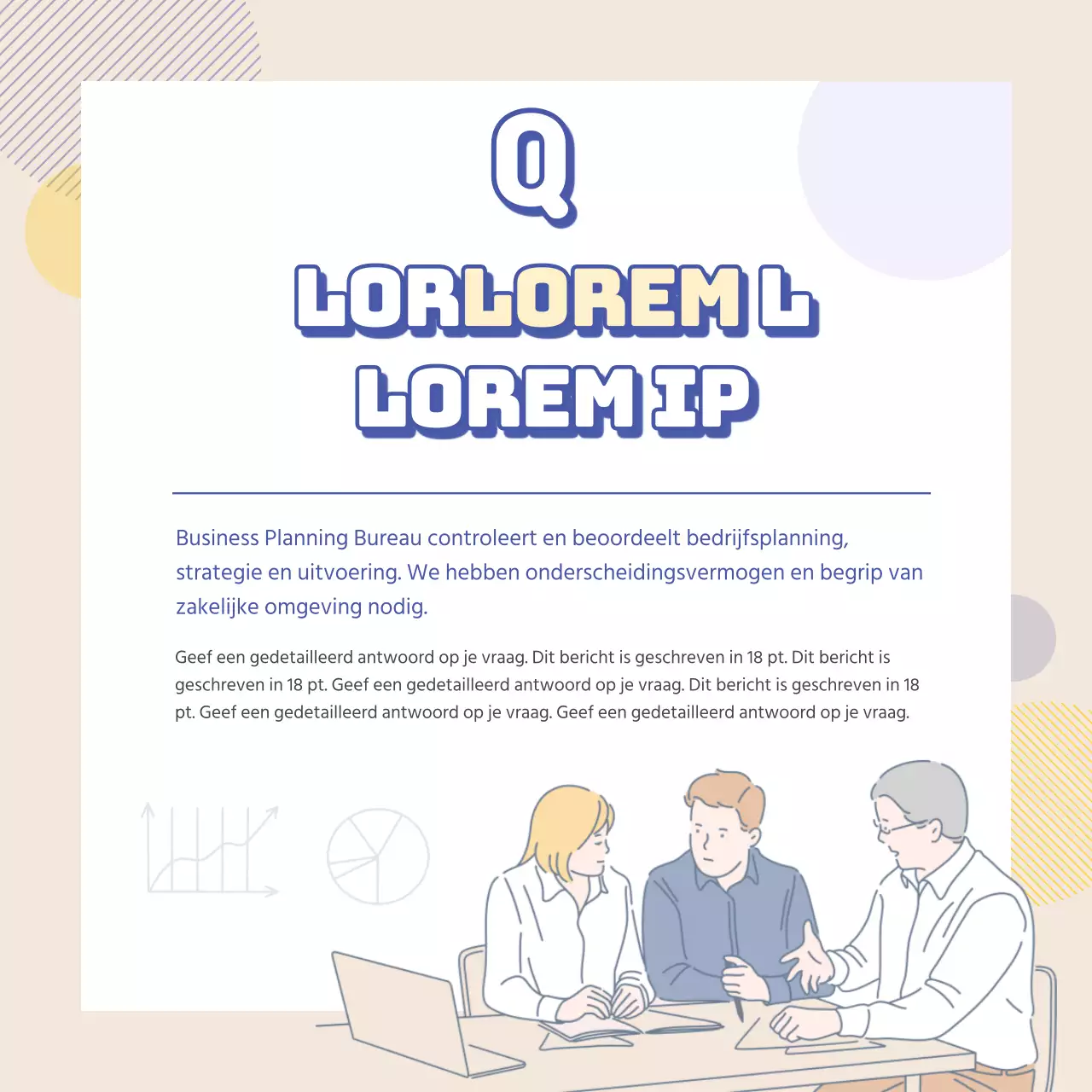 Modern werven in lichtblauw en geel