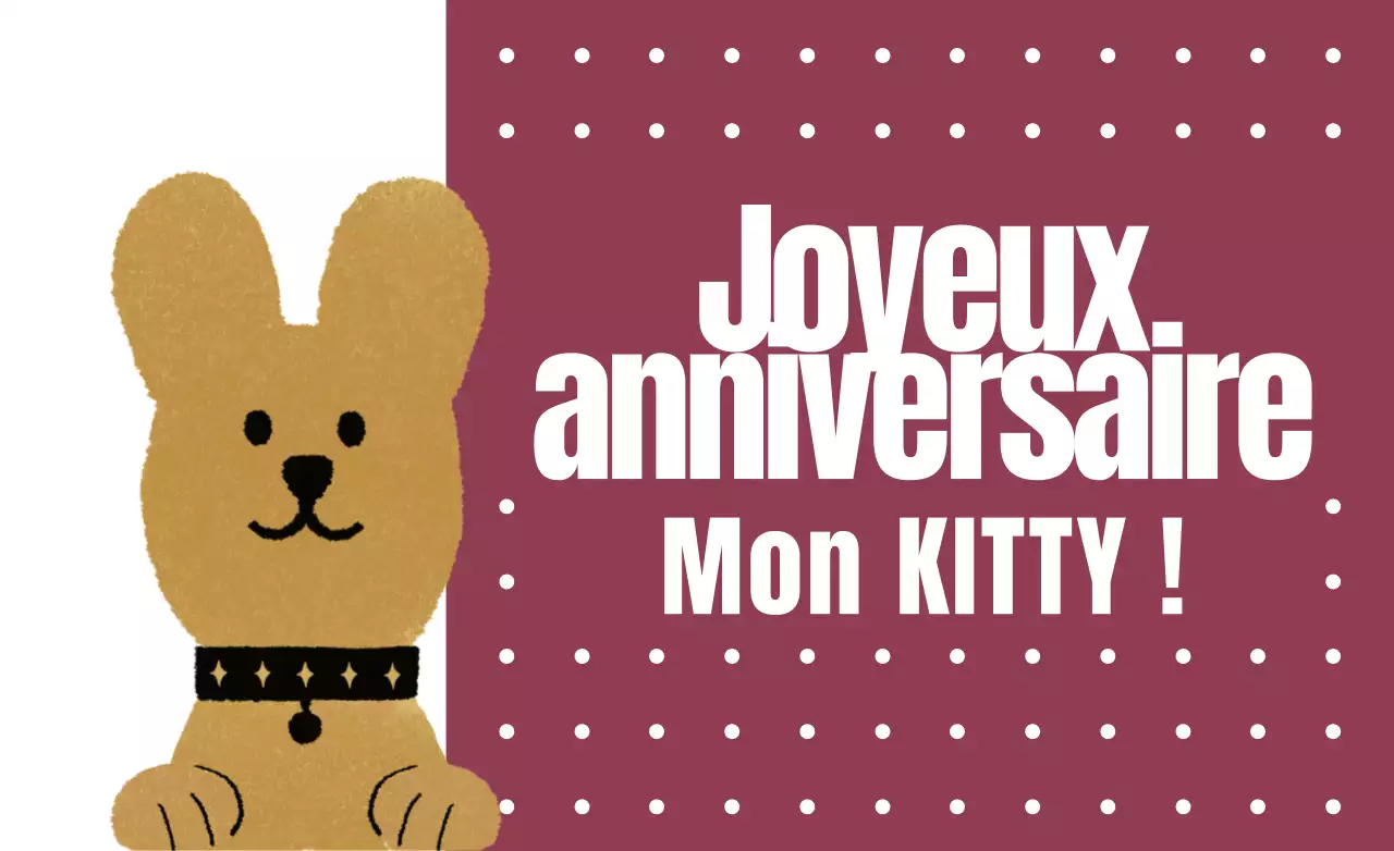 Anniversaire du chien