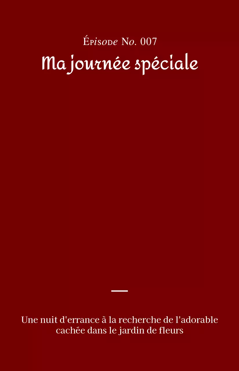 Combinaison de texte et de photo émotionnelle et rêveuse en rouge et blanc Pour des articles personnalisés