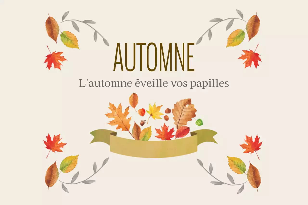 L'automne est là