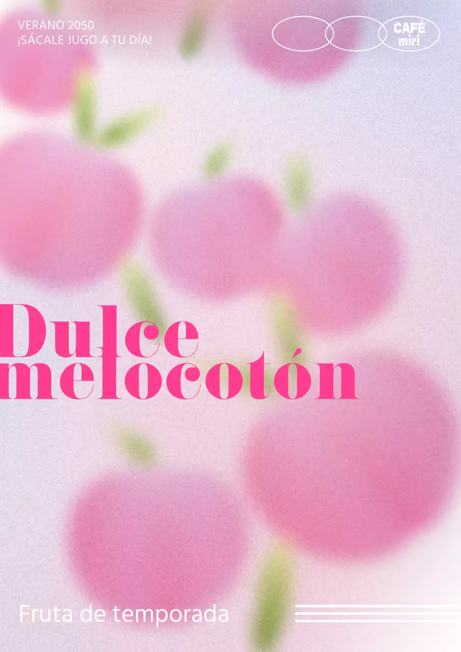 Fruto de glasmophyllum rosa