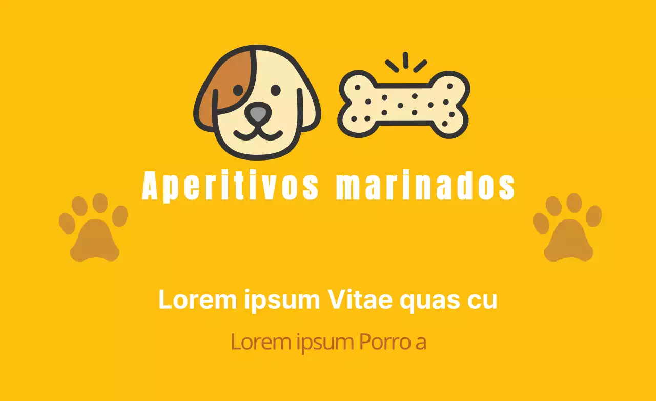 Aperitivos marinados