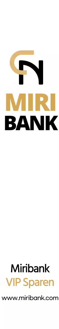 Eenvoudige, strakke logostijl in bruin en zwart om informatie over banksparen te geven en te promoten