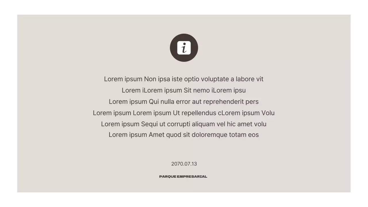 Folleto sencillo en blanco y marrón de inversión inmobiliaria comercial
