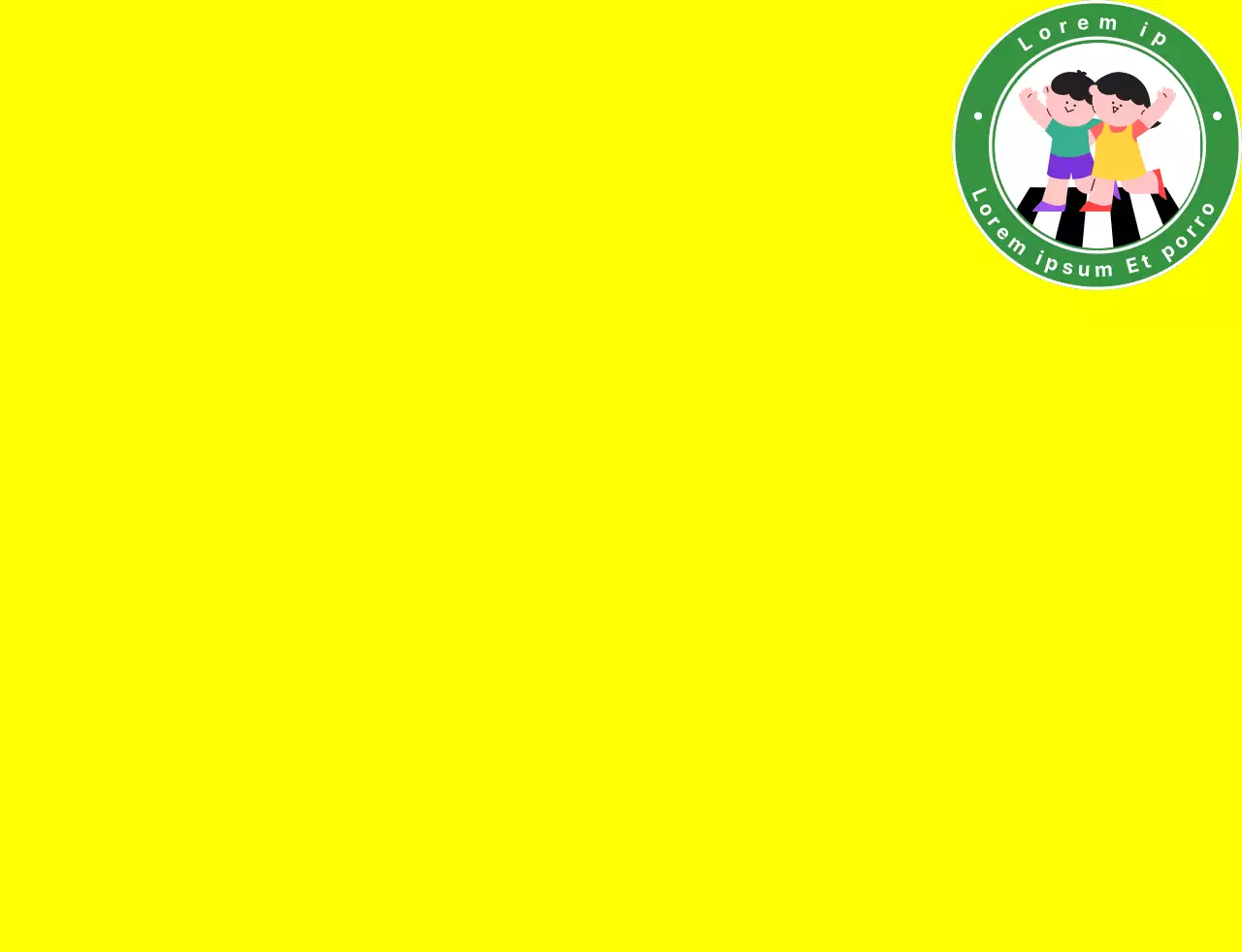 Gilet per genitori con logo illustrato verde e colorato dell'Associazione dei genitori