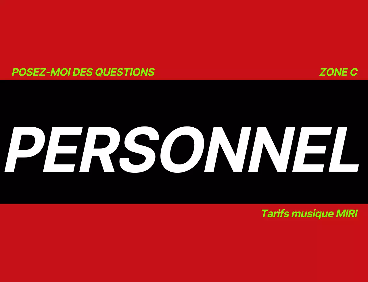 Music Awards Concert Staff Vest with Black White Fluorescent Green Symbol Logo