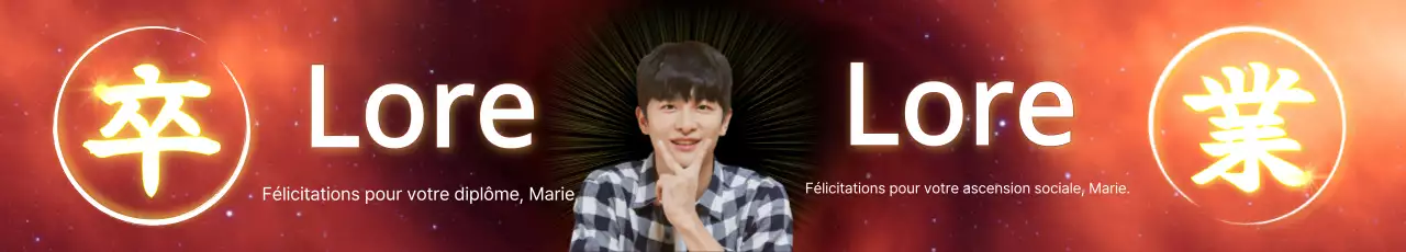 Un kanji pour la remise des diplômes qui fait la différence