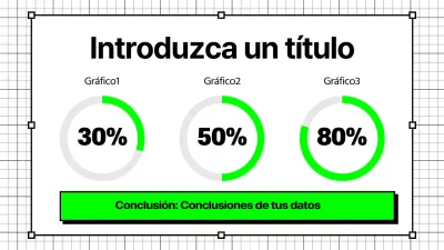 Gráficos sencillos en colores neón