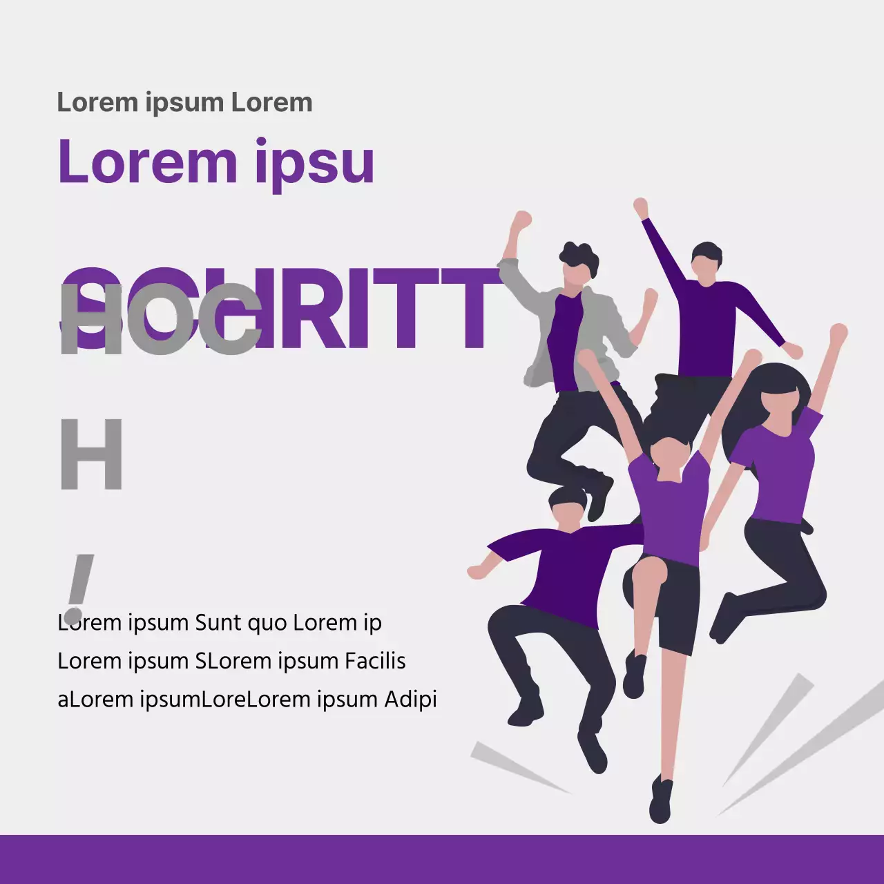 Förderung der Verbesserung der violetten und grauen Kultur