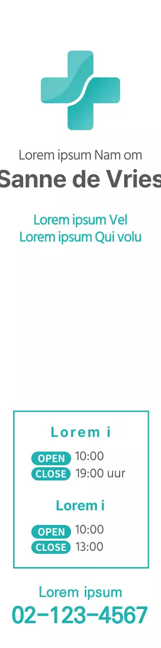 Een ziekenhuis promoten met een fris, schoon concept