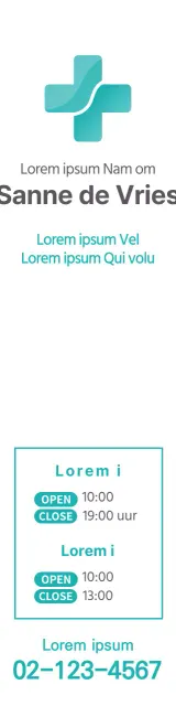 Een ziekenhuis promoten met een fris, schoon concept