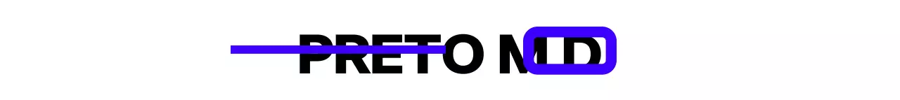 Logotipo de texto simples e moderno em preto e branco azul marinho estilo estúdio promoção e publicidade
