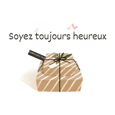 Soyez heureux