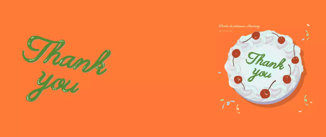 Mug illustrant un gâteau à l'orange