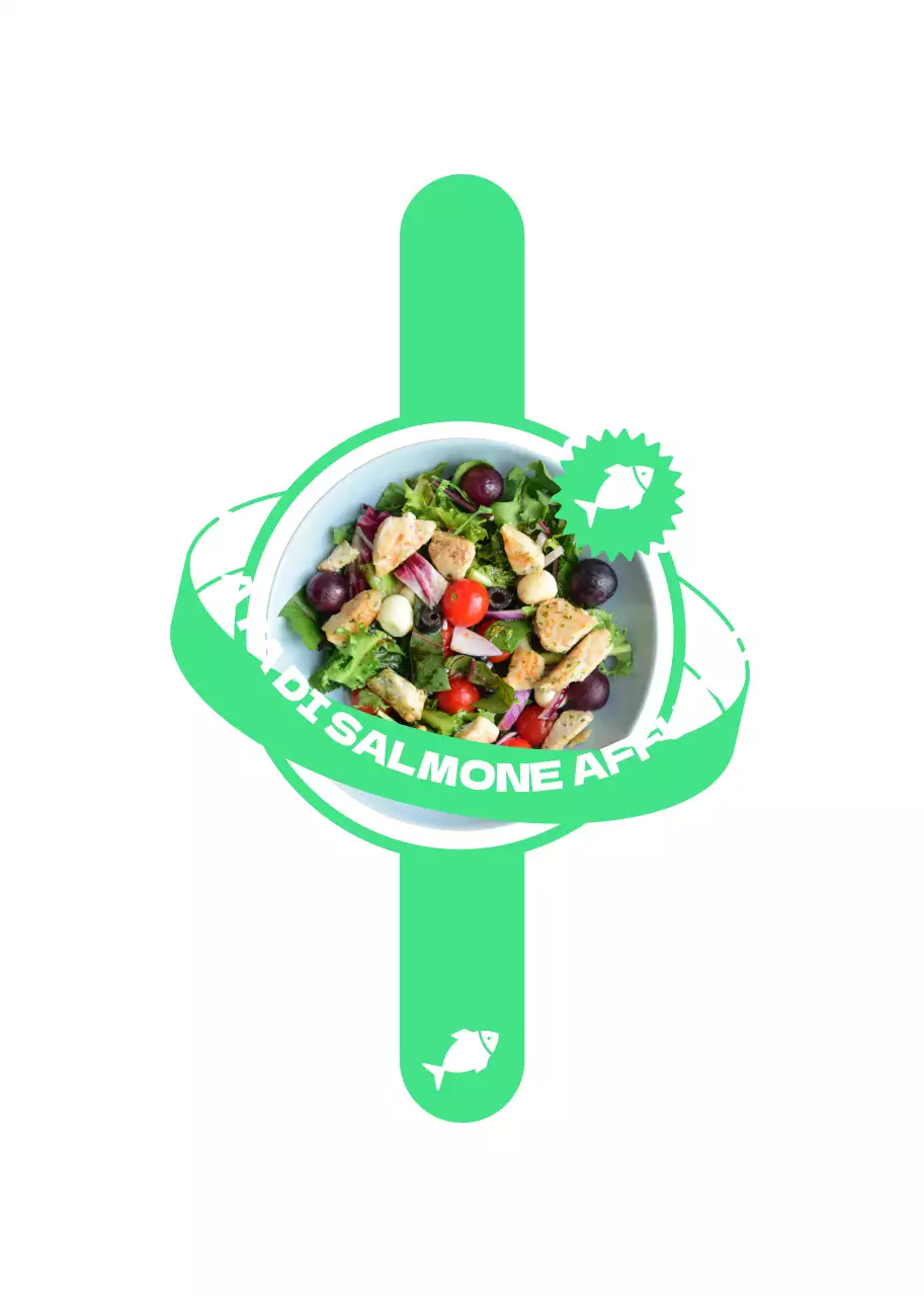 Guida al menu dell'insalata fluorescente e dal design planetario alla moda