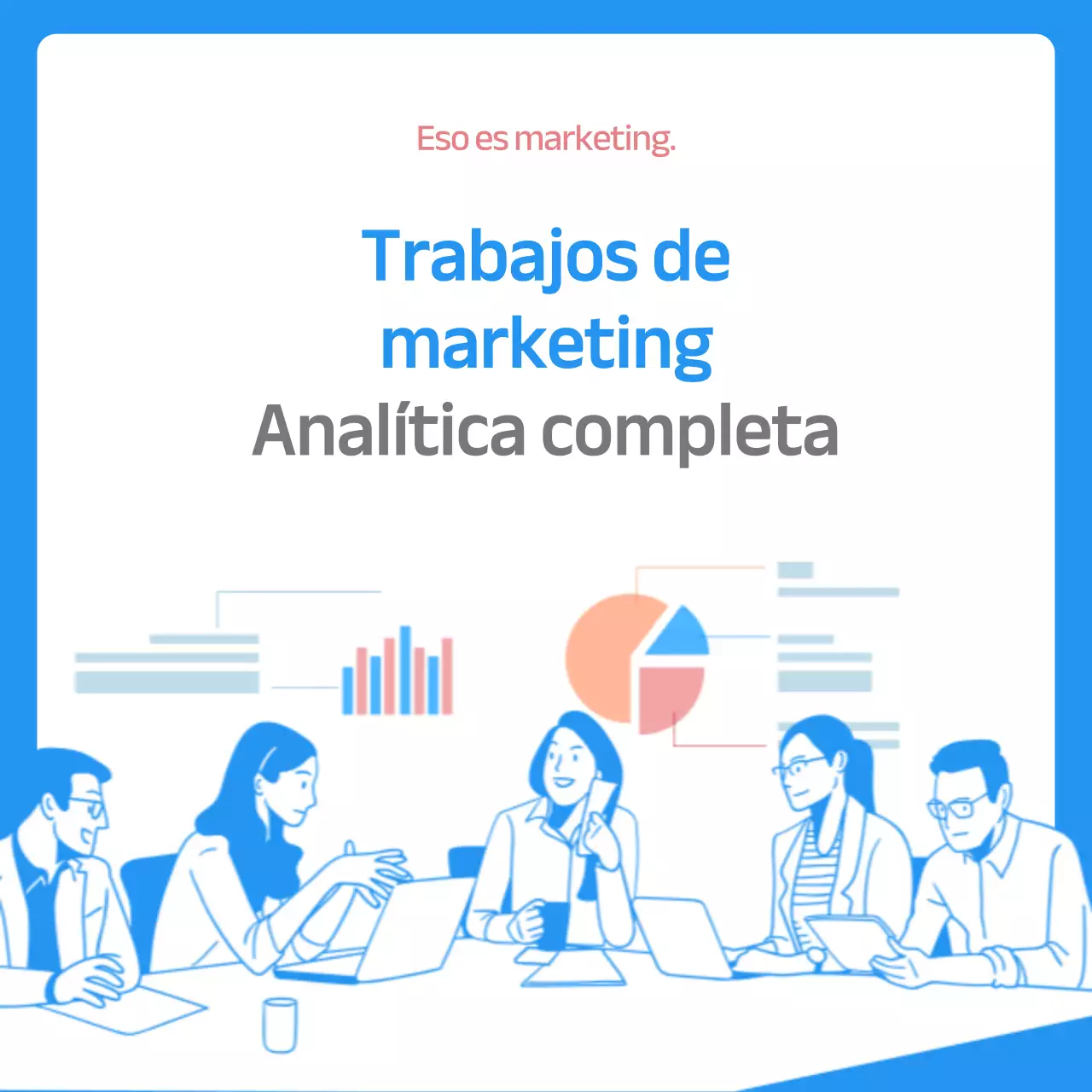 Un análisis completo de la labor de marketing de Bluetone Presentación de los departamentos de la empresa CardNews