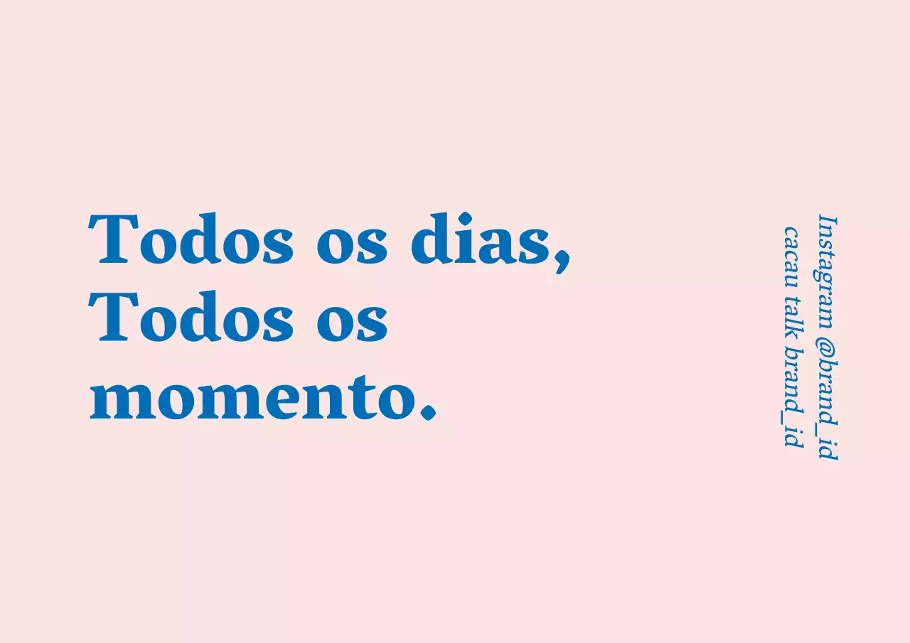 Etiquetas de marca azul-rosa