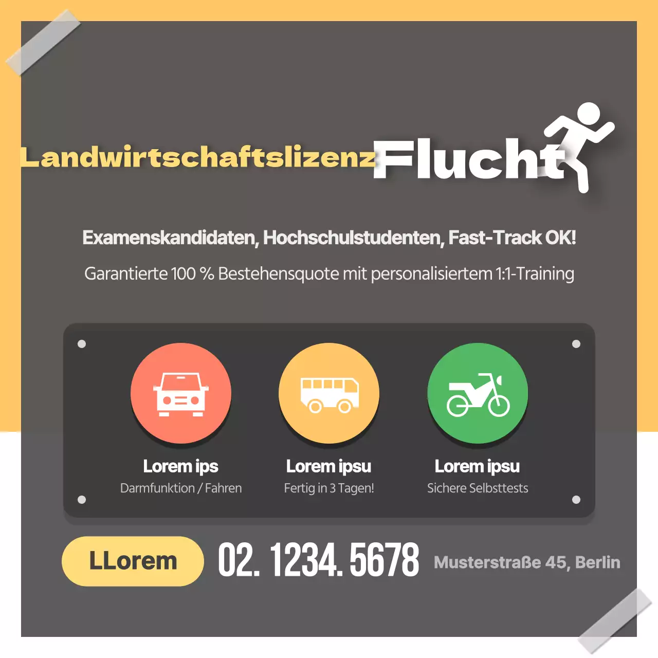 Flucht aus der Landwirtschaftslizenz