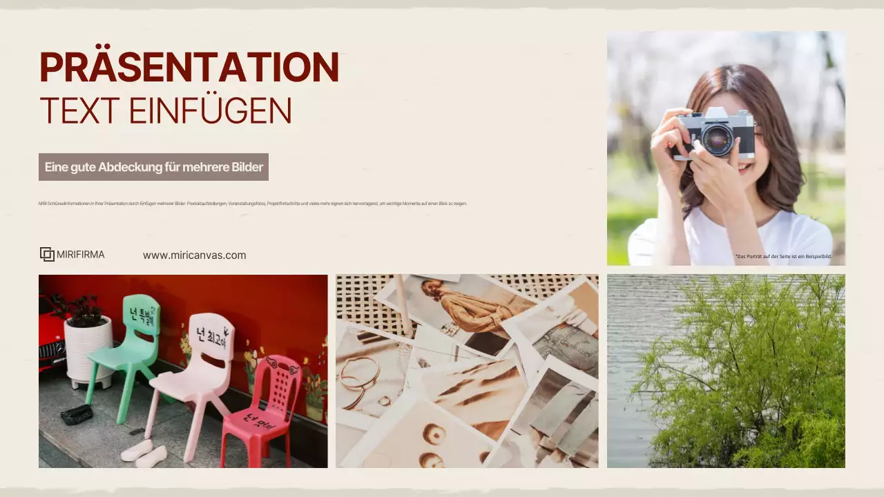 Leitfaden für graue moderne Präsentationsvorlagen