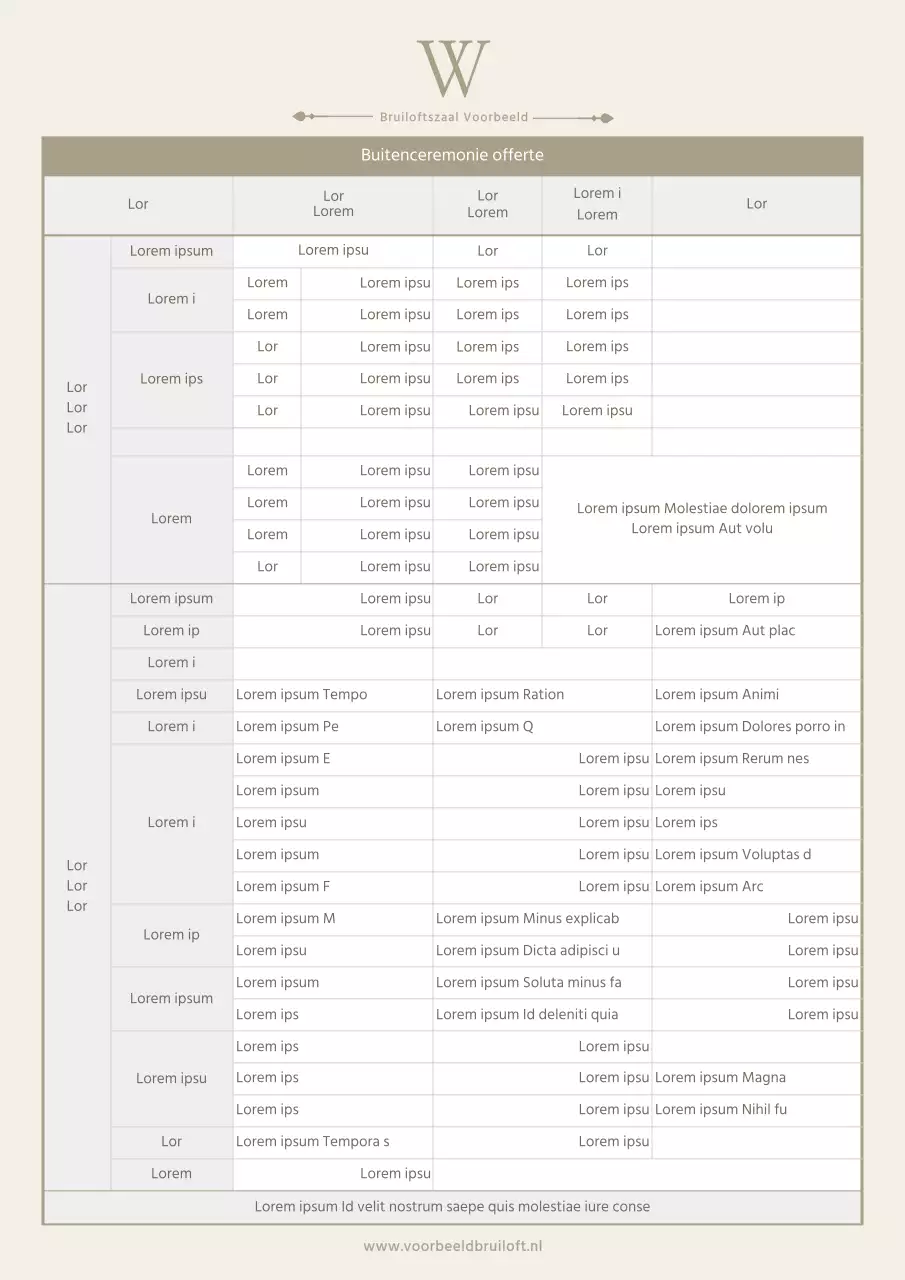 Beige Luxe Trouwzaal Buiten Bruiloft Citaten DocumentatieDocumentatie