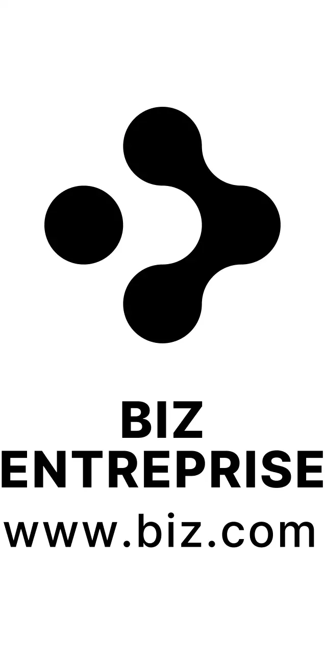 Logo de type symbole rond, simple et épuré, en noir, pour une entreprise