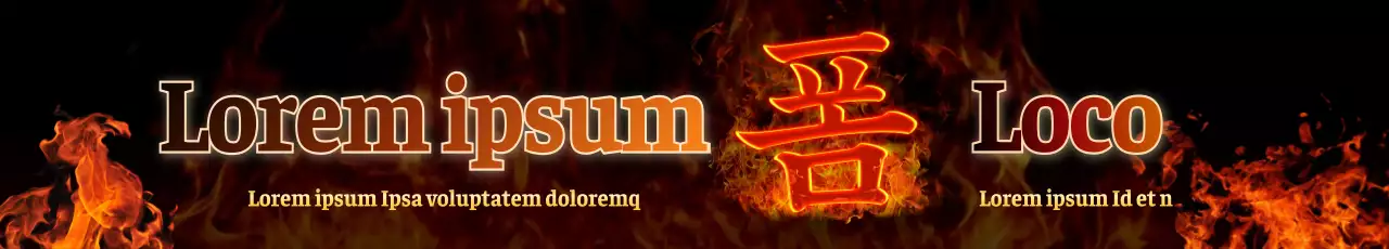 Nuevo diseño de bienvenida a los estudiantes con un atrevido concepto de fuego