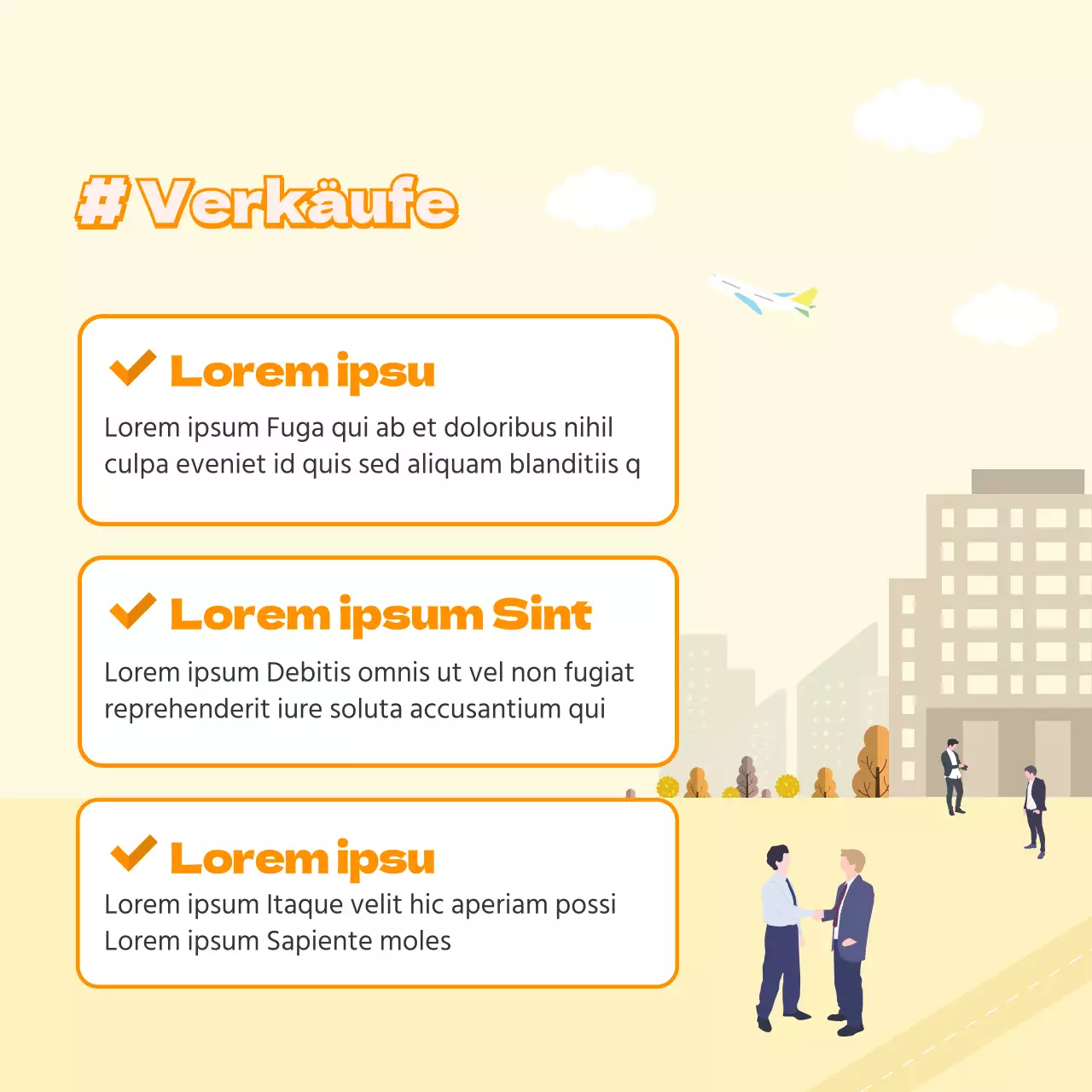 Pastellfarbene Jobbeschreibung Karte Nachrichten Design