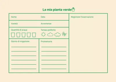 Icona verde Storia semplice