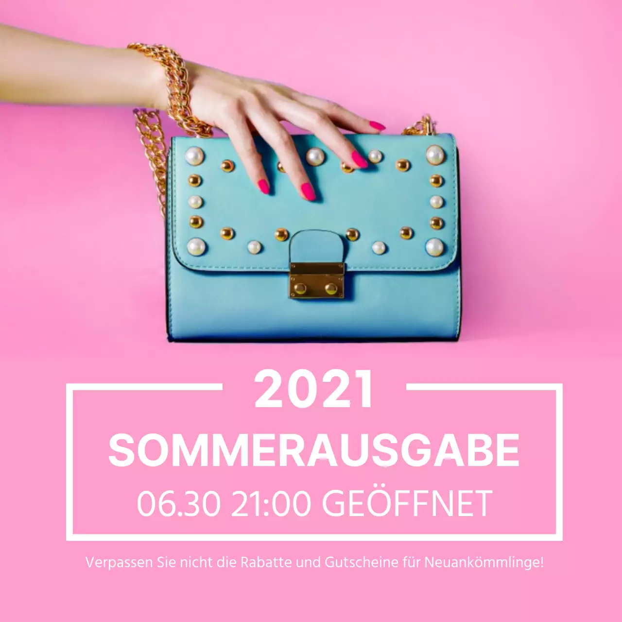 Pink Pink Summer Edition Veranstaltung zur Einführung neuer Produkte