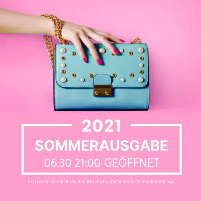 Pink Pink Summer Edition Veranstaltung zur Einführung neuer Produkte