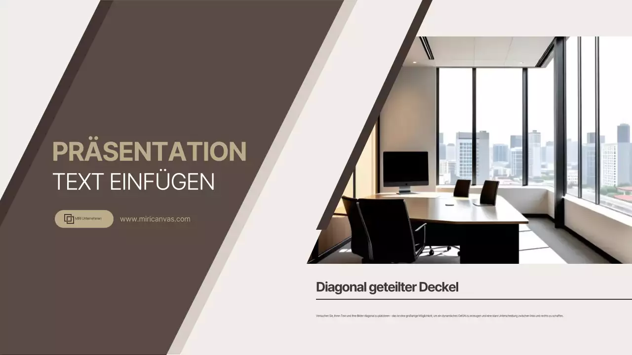 Leitfaden für graue moderne Präsentationsvorlagen