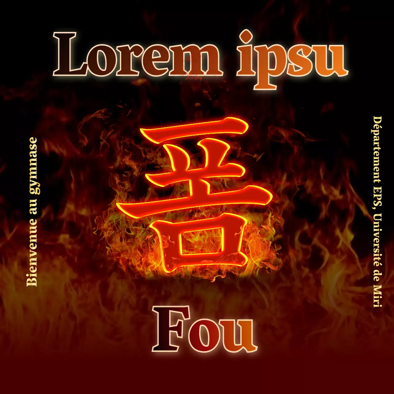 Nouvelle conception de l'accueil des étudiants avec un concept de feu audacieux