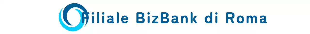 Promuovete la vostra banca con un logo pulito e nomi di filiali in blu e azzurro.