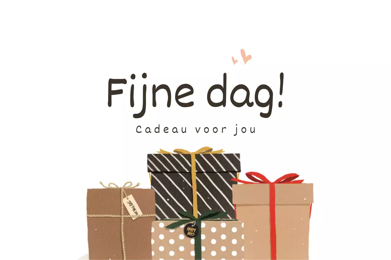 Fijne dag