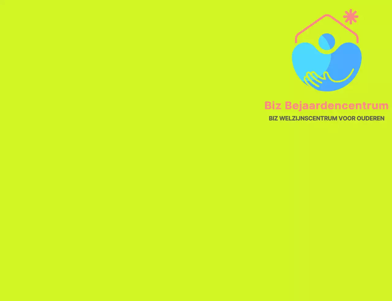 Voor centrummedewerkers met het blauw-roze pictogram van het welzijnscentrum