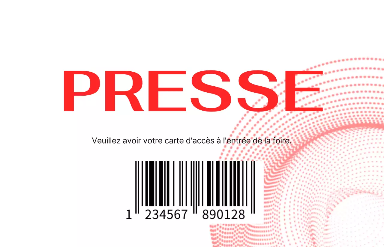 Organisateurs d'événements avec un design axé sur les lignes et les formes