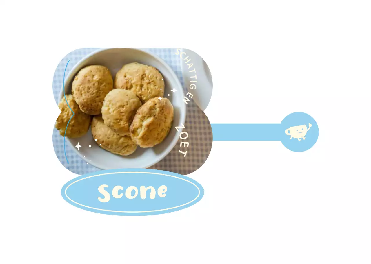 Toetjesmenu's begeleiden met leuke, kleurrijke concepten